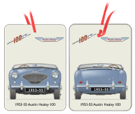 Austin Healey 100 1953-55 Air Freshener